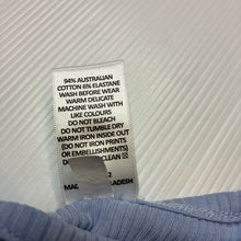 Load image into Gallery viewer, Girls Target, blue stretch cotton ribbed long sleeve top, EUC, size 2,  