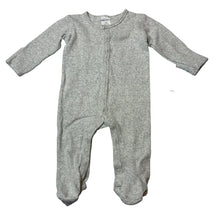 Load image into Gallery viewer, Unisex Baby Berry, grey stretch cotton coverall, GUC, size 00,  