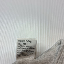 Load image into Gallery viewer, Unisex Baby Berry, grey stretch cotton coverall, GUC, size 00,  