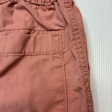Load image into Gallery viewer, Unisex Uniqlo, salmon cotton shorts, elasticated, FUC, size 3-4,  