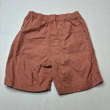 Load image into Gallery viewer, Unisex Uniqlo, salmon cotton shorts, elasticated, FUC, size 3-4,  