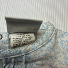 Load image into Gallery viewer, Girls Baby World, floral cotton bubble dress, GUC, size 000, L: 31.5cm