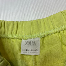 Load image into Gallery viewer, Girls Zara, stretch cotton shorts, elasticated, minor marks, FUC, size 11-12,  
