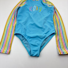 Load image into Gallery viewer, Girls Roxy Girl, long sleeve swim one-piece, minor marks, FUC, size 5,  
