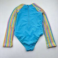 Load image into Gallery viewer, Girls Roxy Girl, long sleeve swim one-piece, minor marks, FUC, size 5,  