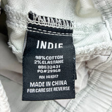 Load image into Gallery viewer, Boys Indie, grey stretch cotton shorts, elasticated, FUC, size 8,  