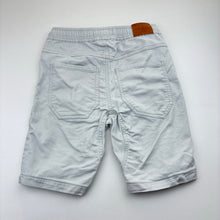 Load image into Gallery viewer, Boys Indie, grey stretch cotton shorts, elasticated, FUC, size 8,  