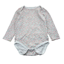 Load image into Gallery viewer, Girls Next, floral cotton long sleeve bodysuit, FUC, size 2-3,  