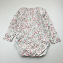 Load image into Gallery viewer, Girls Next, floral cotton long sleeve bodysuit, FUC, size 2-3,  