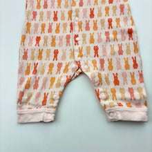Load image into Gallery viewer, Girls Uniqlo, animal print cotton romper, FUC, size 000,  