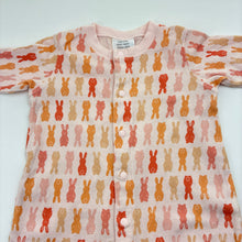 Load image into Gallery viewer, Girls Uniqlo, animal print cotton romper, FUC, size 000,  