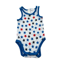 Load image into Gallery viewer, Boys Dymples, cotton singletsuit, stars, GUC, size 000,  