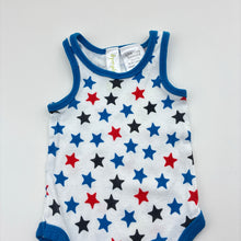 Load image into Gallery viewer, Boys Dymples, cotton singletsuit, stars, GUC, size 000,  
