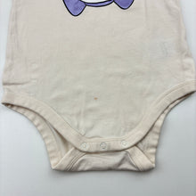 Load image into Gallery viewer, Girls Disney, Marie, The Aristocats stretch cotton bodytsuit, *mark lower front*, FUC, size 1,  