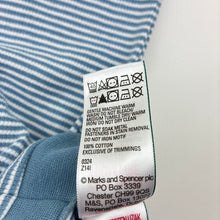 Load image into Gallery viewer, Boys M&amp;S, striped cotton romper, GUC, size 00,  