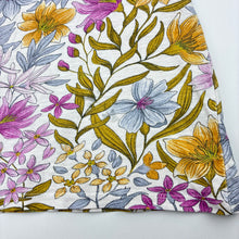 Load image into Gallery viewer, Girls Next, floral organic cotton top, FUC, size 2,  