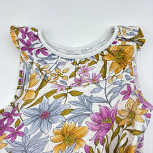 Load image into Gallery viewer, Girls Next, floral organic cotton top, FUC, size 2,  