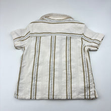 Load image into Gallery viewer, Boys Baby Baby, cotton blend short sleeve shirt, EUC, size 2,  