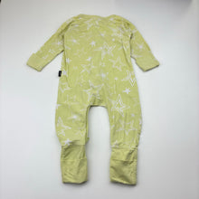 Load image into Gallery viewer, Unisex Bonds, stretch cotton zip wondersuit / romper, minor marks, FUC, size 00,  