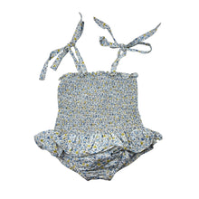 Load image into Gallery viewer, Girls Confiture, floral cotton romper, GUC, size 1-2,  