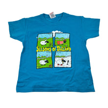 Load image into Gallery viewer, Unisex FRUIT OF THE LOOM, cotton t-shirt, Seasons of Ireland, FUC, size 3-4,  