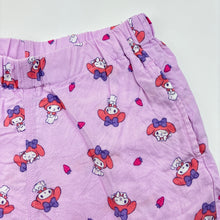 Load image into Gallery viewer, Girls Sanrio, My Melody viscose pyjama shorts, FUC, size 3,  