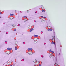 Load image into Gallery viewer, Girls Sanrio, My Melody viscose pyjama shorts, FUC, size 3,  