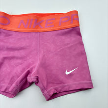 Load image into Gallery viewer, Girls Nike, Dri-fit sports / activewear shorts, elasticated, minor marks, FUC, size 6-7,  