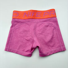 Load image into Gallery viewer, Girls Nike, Dri-fit sports / activewear shorts, elasticated, minor marks, FUC, size 6-7,  