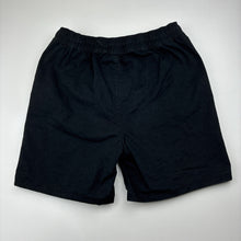Load image into Gallery viewer, Boys Anko, black stretch cotton shorts, elasticated, EUC, size 10,  