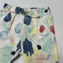 Load image into Gallery viewer, Girls Zara, cotton pants, elasticated, wash fade, FUC, size 00,  