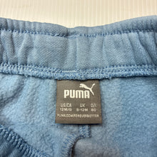 Load image into Gallery viewer, Unisex Puma, cotton blend fleece lined track pants, elasticated, mark fron left leg, FUC, size 0,  