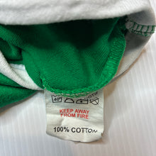 Load image into Gallery viewer, Unisex LANSDOWNE, green cotton IRELAND bodysuit, FUC, size 000-00,  