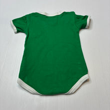 Load image into Gallery viewer, Unisex LANSDOWNE, green cotton IRELAND bodysuit, FUC, size 000-00,  