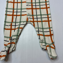 Load image into Gallery viewer, Unisex Baby Baby, check cotton coverall, GUC, size 000,  