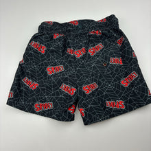 Load image into Gallery viewer, Boys Marvel, Spider-Man board shorts, elasticated, FUC, size 3,  