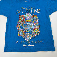 Load image into Gallery viewer, Unisex VAGUCE, cotton t-shirt, dolphins, EUC, size 2,  