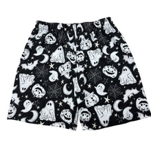 Load image into Gallery viewer, Unisex KID, Halloween pyjama shorts, elasticated, wash fade, FUC, size 12,  