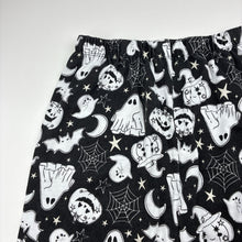 Load image into Gallery viewer, Unisex KID, Halloween pyjama shorts, elasticated, wash fade, FUC, size 12,  