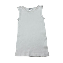 Load image into Gallery viewer, Girls Baby Berry, white cotton singlet, GUC, size 2,  