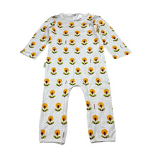 Load image into Gallery viewer, Unisex Sooki Baby, floral cotton romper, GUC, size 0,  