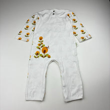 Load image into Gallery viewer, Unisex Sooki Baby, floral cotton romper, GUC, size 0,  