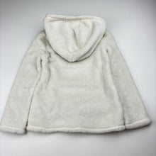 Load image into Gallery viewer, Unisex Carter's, cream fleece hoodie sweater, GUC, size 4,  