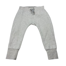 Load image into Gallery viewer, Unisex Anko, grey fleece lined track pants, elasticated, bear, GUC, size 1,  