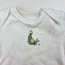 Load image into Gallery viewer, Unisex Mamas &amp; Papas, white cotton bodysuit, EUC, size 00000-0000,  