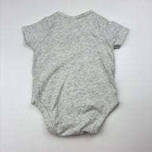 Load image into Gallery viewer, Unisex Anko, grey stretch cotton bodysuit, EUC, size 000,  