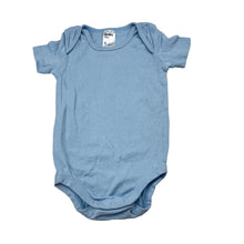 Load image into Gallery viewer, Unisex Anko, blue cotton bodysuit, EUC, size 0,  