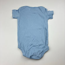 Load image into Gallery viewer, Unisex Anko, blue cotton bodysuit, EUC, size 0,  