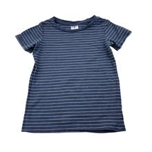 Load image into Gallery viewer, Unisex Target, blue stretch organic cotton t-shirt, GUC, size 2,  