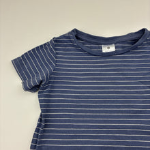 Load image into Gallery viewer, Unisex Target, blue stretch organic cotton t-shirt, GUC, size 2,  
